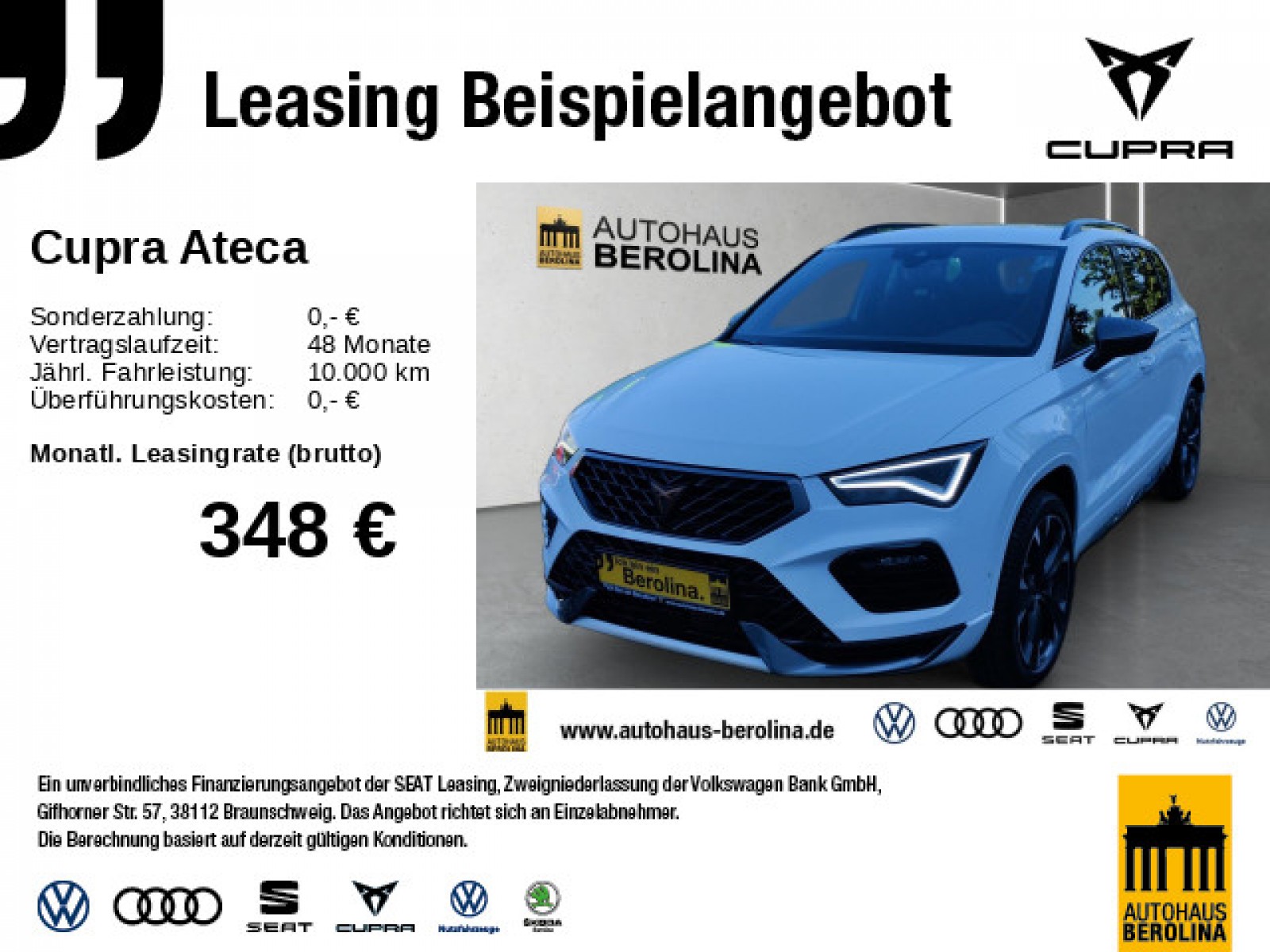 Ateca 2.0 TSI 4D VZ DSG *ACC*LED*NAV*R-CAM*