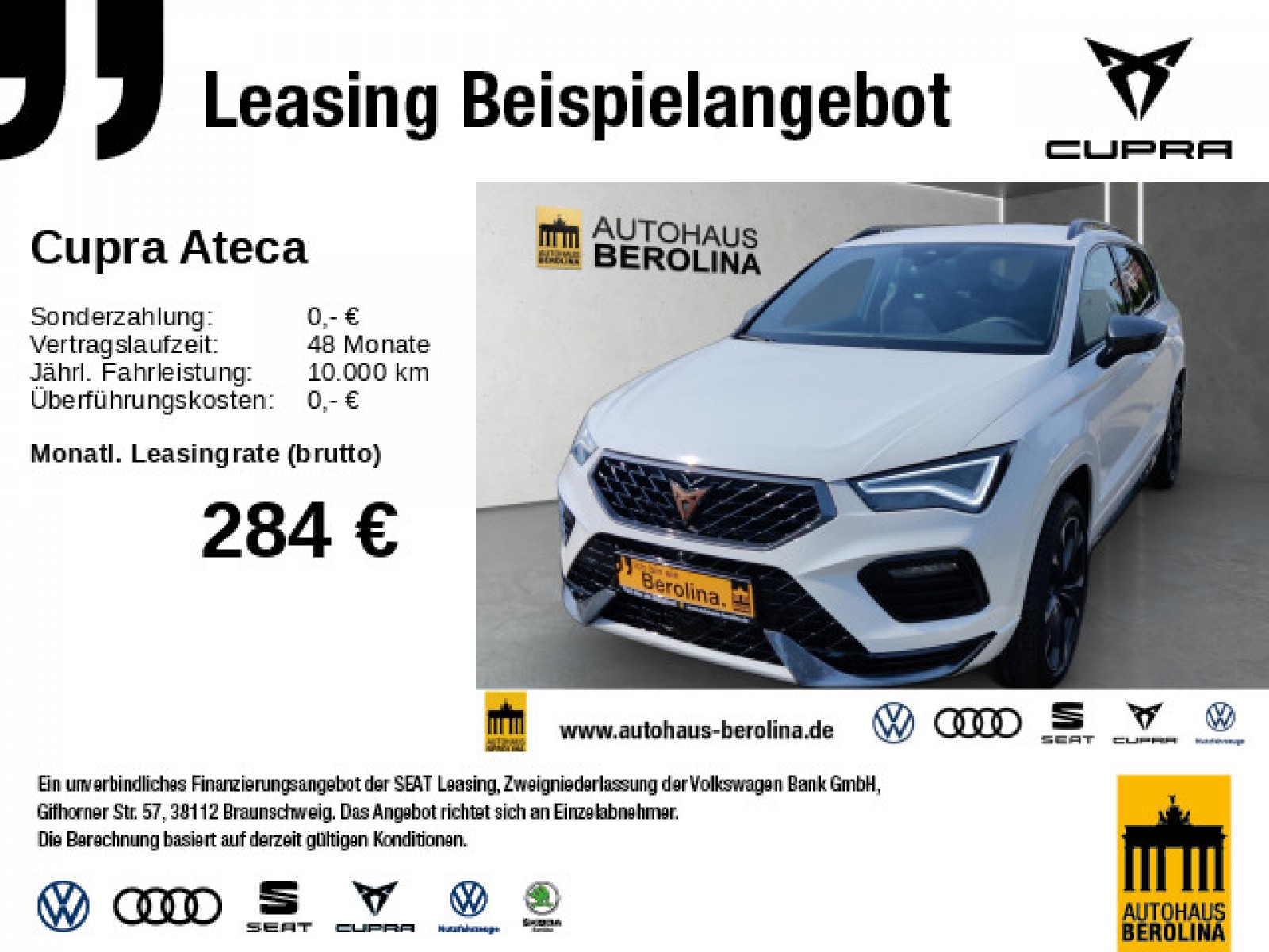 Ateca 1.5 TSI DSG *360°*LED*GRA*SHZ*