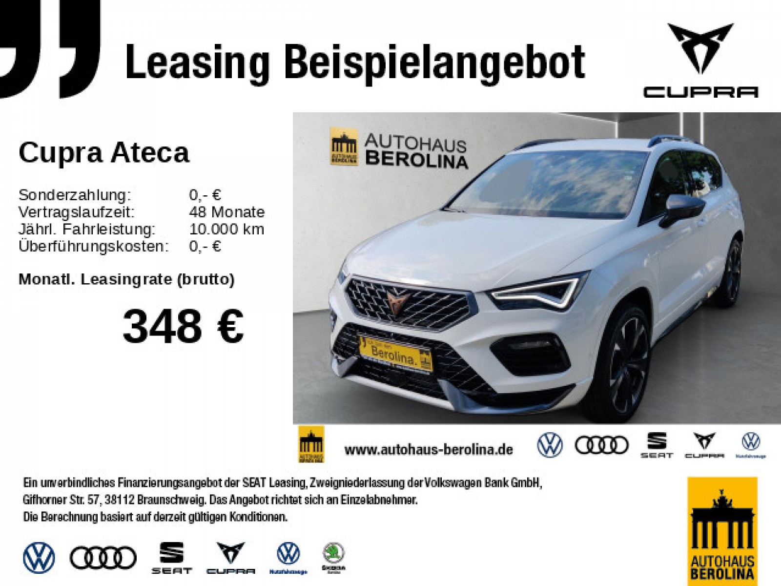 Ateca 2.0 TSI 4D VZ DSG *ACC*LED*R-CAM*SHZ*