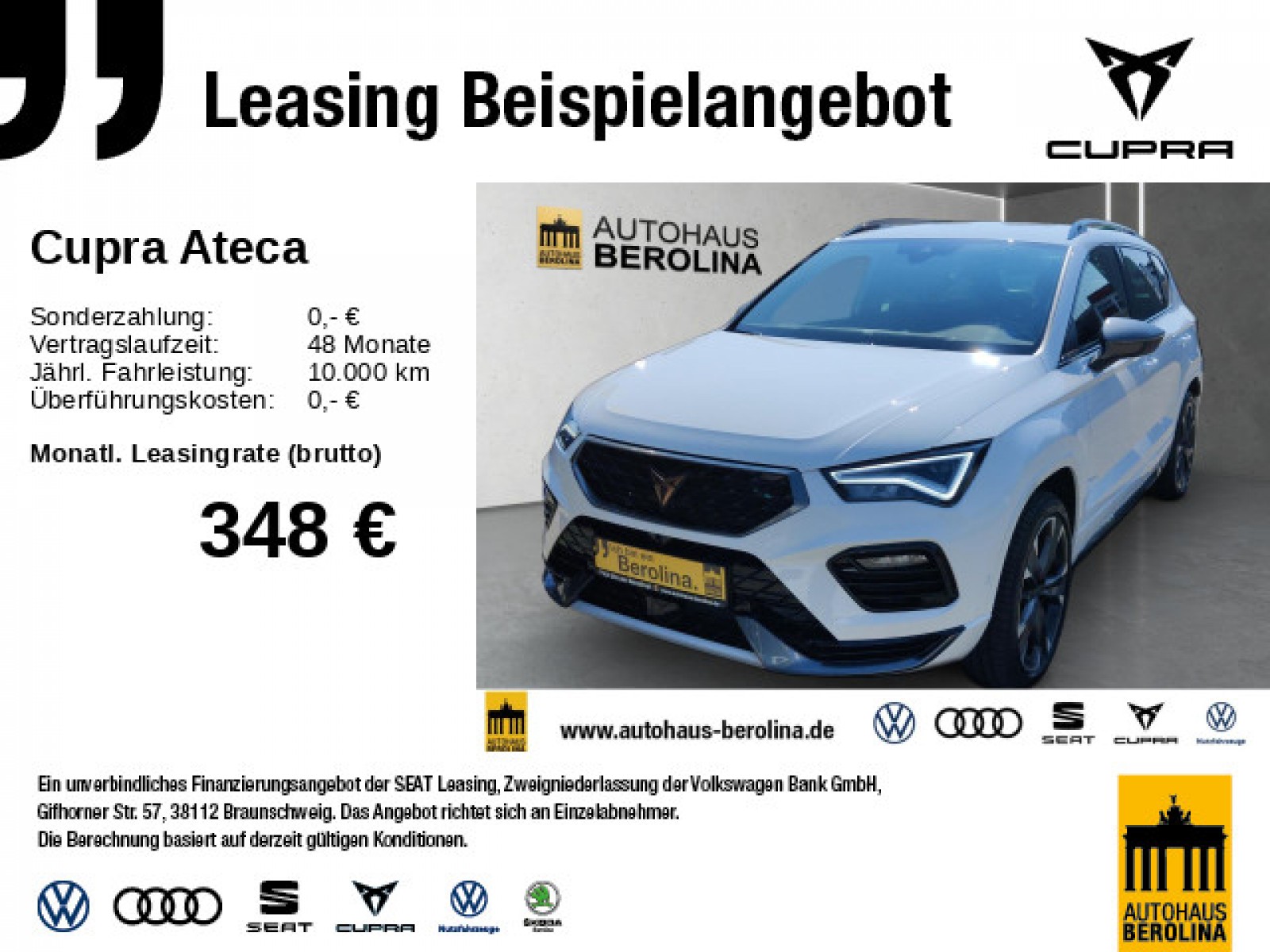 Ateca 2.0 TSI 4D VZ DSG *ACC*NAV*LED*R-CAM*